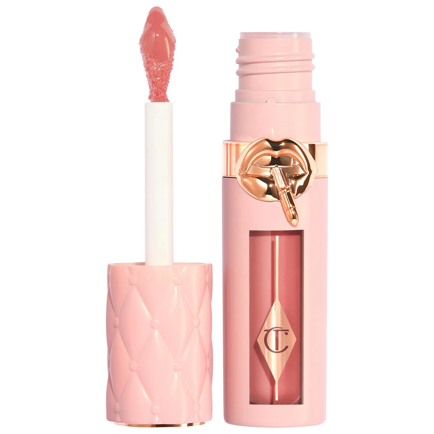 لیپ گلاس شارلوت تیلبری رنگ Pink nude (فول سایز)