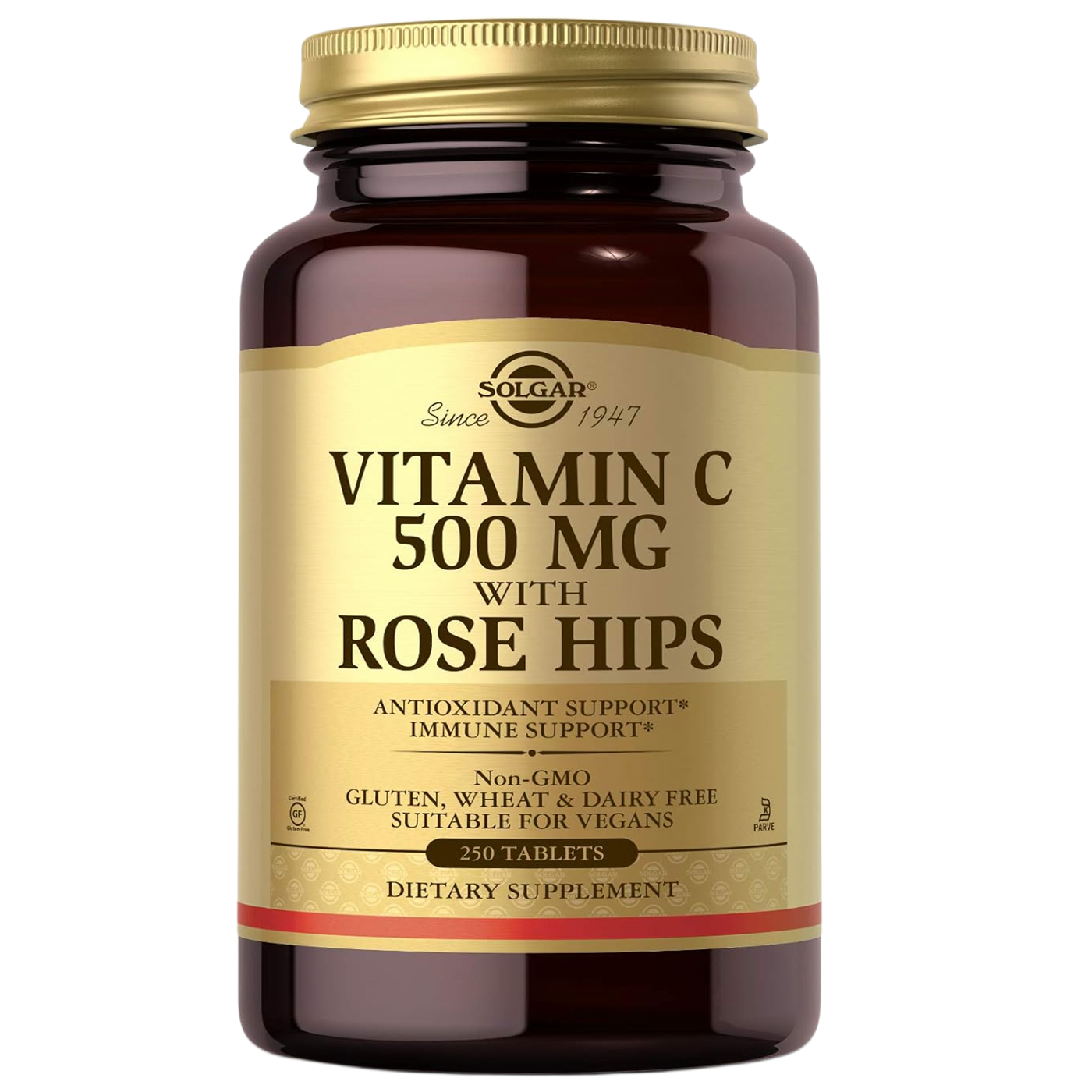  ویتامین سی(500mg) با رز هیپ سولگار (250 عدد)